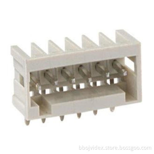 24 - 14AWG Right Angle Pin MCS Connector , 2 - 24 Poles